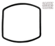 Gasket Made to Fit CA1 - CARTIER ROADSTER CRYSTAL (21.5×22.14×1.2)mm Model 2675 - Universal Jewelers & Watch Tools Inc.
