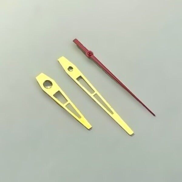 Load image into Gallery viewer, Replacement Watch Hands Gold-Red14mm,Fits to Ronda,Miyota,ETA,Seiko,Swatch,Timex
