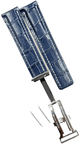 Genuine Leather Blue Watch Band With Deployment Clasp for Breitling Avenger Navitimer - Universal Jewelers & Watch Tools Inc.