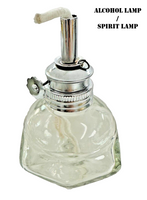 Fancy Emergency Alcohol Lamp / Spirit Lamp Adjustable, Glass Base , High Quality