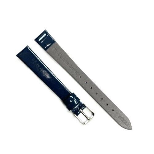 Load image into Gallery viewer, Watch Band 12MM Navy Blue Genuine Leather Soft Sweat Proof, Soft and Flat
