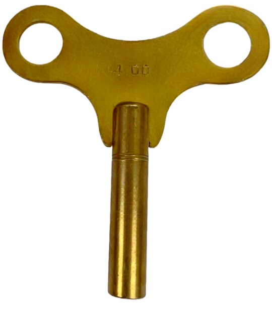 Load image into Gallery viewer, Brass Single End Clock Key #7, Jeweler Tools
