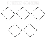 Gasket Made to Fit CA40-CARTIER Size (27.4×27.4×0.8)mm