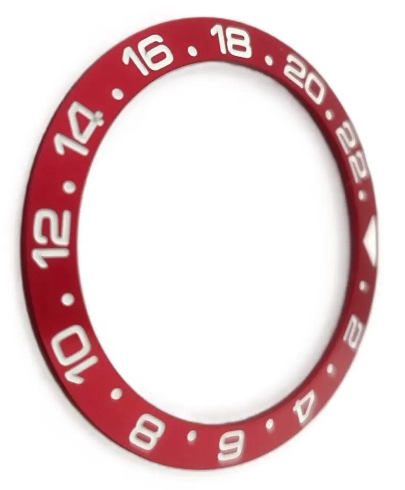 Load image into Gallery viewer, BEZEL INSERT FOR 40MM ROLEX SEA DWELLER 16600 OR 16660 WATCH, RED
