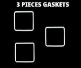 WHITE Gasket Made to Fit CA50-CARTIER SANTOS GALBEE SMALL (14.4×14.4×1.00)mm