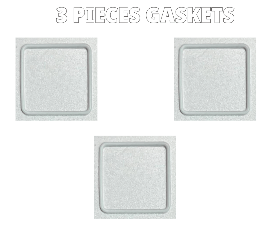 WHITE Gasket Made to Fit CA53 - CARTIER SANTOS GALBEE LARGE (18.0×18.0×1.10)mm - Universal Jewelers & Watch Tools Inc.