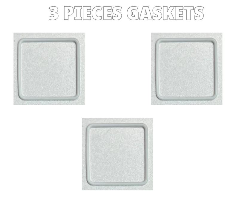 Load image into Gallery viewer, WHITE Gasket Made to Fit CA53-CARTIER SANTOS GALBEE LARGE (18.0×18.0×1.10)mm
