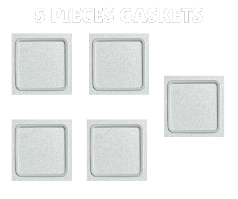 Load image into Gallery viewer, WHITE Gasket Made to Fit CA53-CARTIER SANTOS GALBEE LARGE (18.0×18.0×1.10)mm
