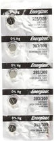 Energizer 393, 309 Watch Battery Replacement, 1 Pack of 5 batteries, SR754W - Universal Jewelers & Watch Tools Inc.
