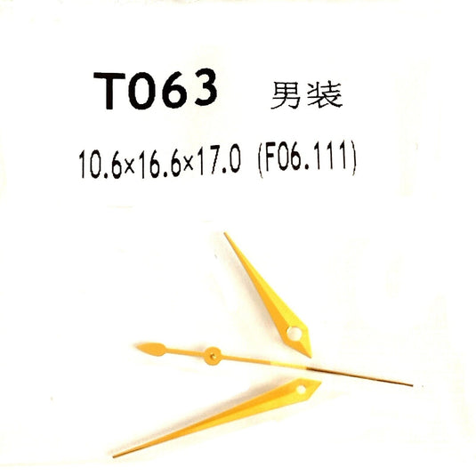 Watch Hands For Tissot Gold Fits to Caliber FO6.111