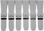 LOT OF 6pcs. Silicon Watch Bands Grey 30mm Fit Big Sport Watches - Universal Jewelers & Watch Tools Inc.