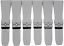 LOT OF 6pcs. Silicon Watch Bands Grey 30mm Fit Big Sport Watches - Universal Jewelers & Watch Tools Inc. 