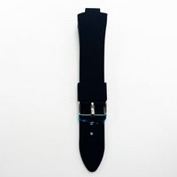 Silicone Watch Band Special Fitting 12*24 Branded Watch Band Black Color Regular Length Watch Strap