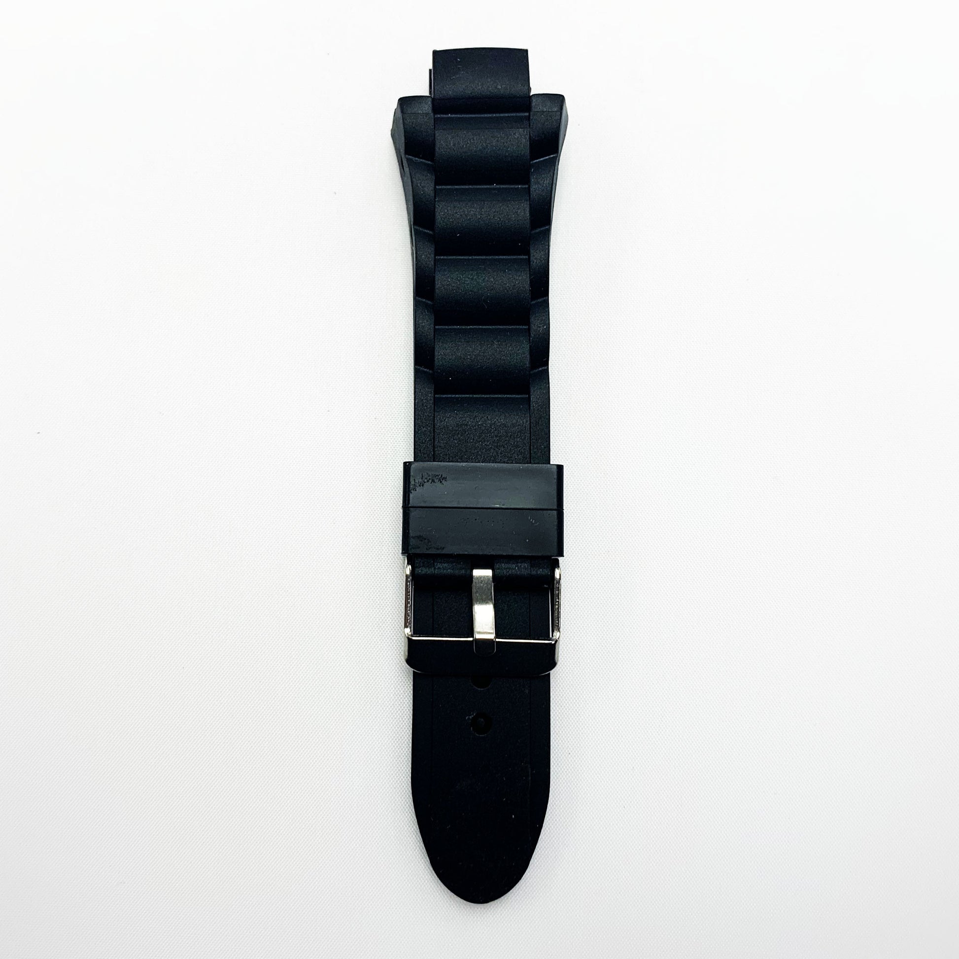 14 MM and 25 MM Silicone Special Fitting Branded Watch Band Black Color Regular Size Watch Strap - Universal Jewelers & Watch Tools Inc.