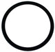 Flat Mineral Watch Crystal Black Border Size: 24.5mm - 26.0mm - Universal Jewelers & Watch Tools Inc. 