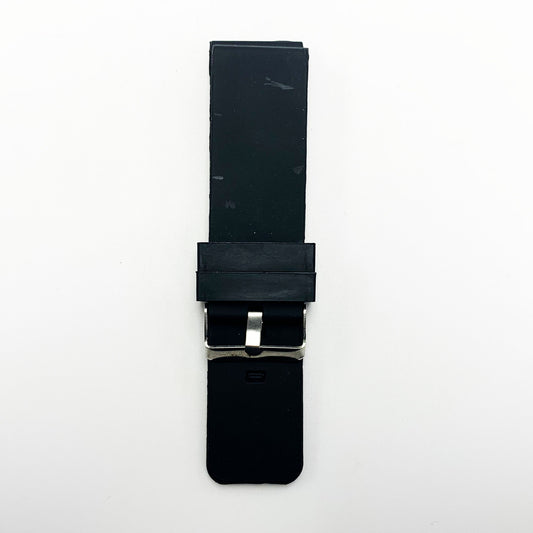 16 MM Silicone Watch Band Black Color Quick Release Regular Size Watch Strap - Universal Jewelers & Watch Tools Inc.