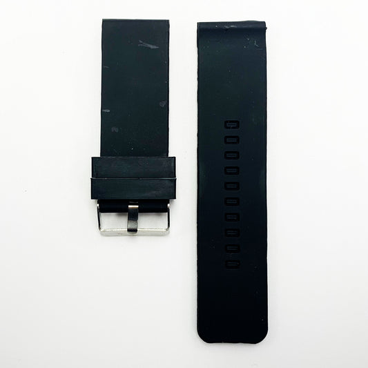 16 MM Silicone Watch Band Black Color Quick Release Regular Size Watch Strap - Universal Jewelers & Watch Tools Inc.
