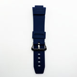 16 MM Silicone Watch Band Dark Blue Color Quick Release Regular Size G Shock Casio Watch Strap