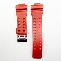 16 MM Silicone Watch Band Red Color Quick Release Regular Size G Shock Casio Watch Strap