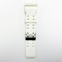 16 MM Silicone Watch Band White Color Quick Release Regular Size G Shock Casio Watch Strap