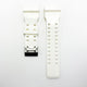 16 MM Silicone Watch Band White Color Quick Release Regular Size G Shock Casio Watch Strap