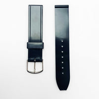 18mm pvc plastic watch band black plain thin for casio timex seiko citizen iron man watches