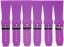 LOT OF 6pcs Silicon Watch Bands Violet 30mm fit Big Sport Watches - Universal Jewelers & Watch Tools Inc.