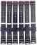 LOT OF 6PCS. PVC WATCH BANDS BLACK 22MM FIT CASIO ,CITIZEN DIVER WATCHES - Universal Jewelers & Watch Tools Inc.