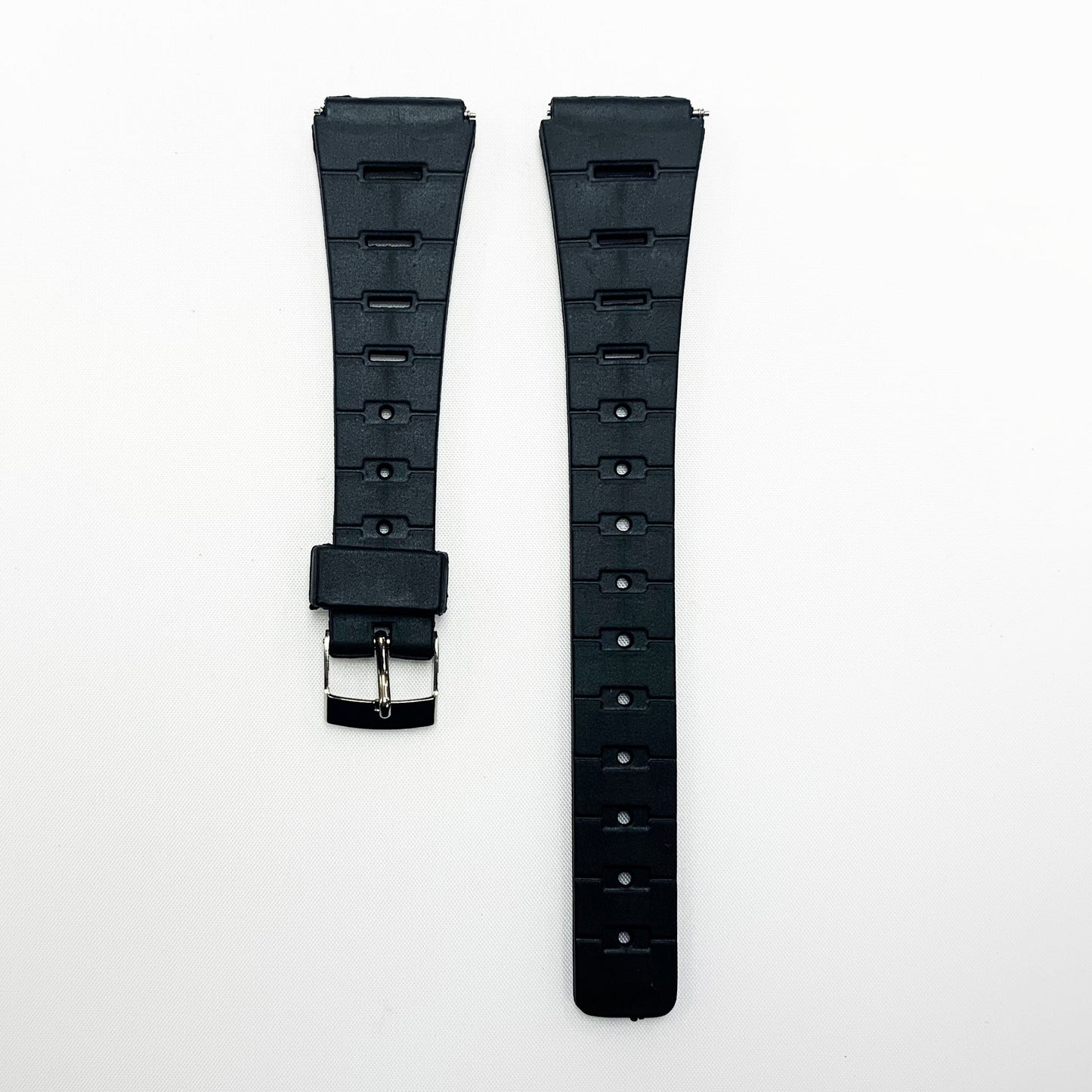 20 mm pvc watch band with black color quick release xxl size watch strap 1