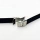 20 MM Special Curve Black Color Silicone Deployant Buckle Regular Size Watch Strap Steel - Universal Jewelers & Watch Tools Inc.