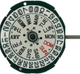 2005 Miyota - Citizen Watch Movement Day and Date Overall Height 5.9mm - Universal Jewelers & Watch Tools Inc.