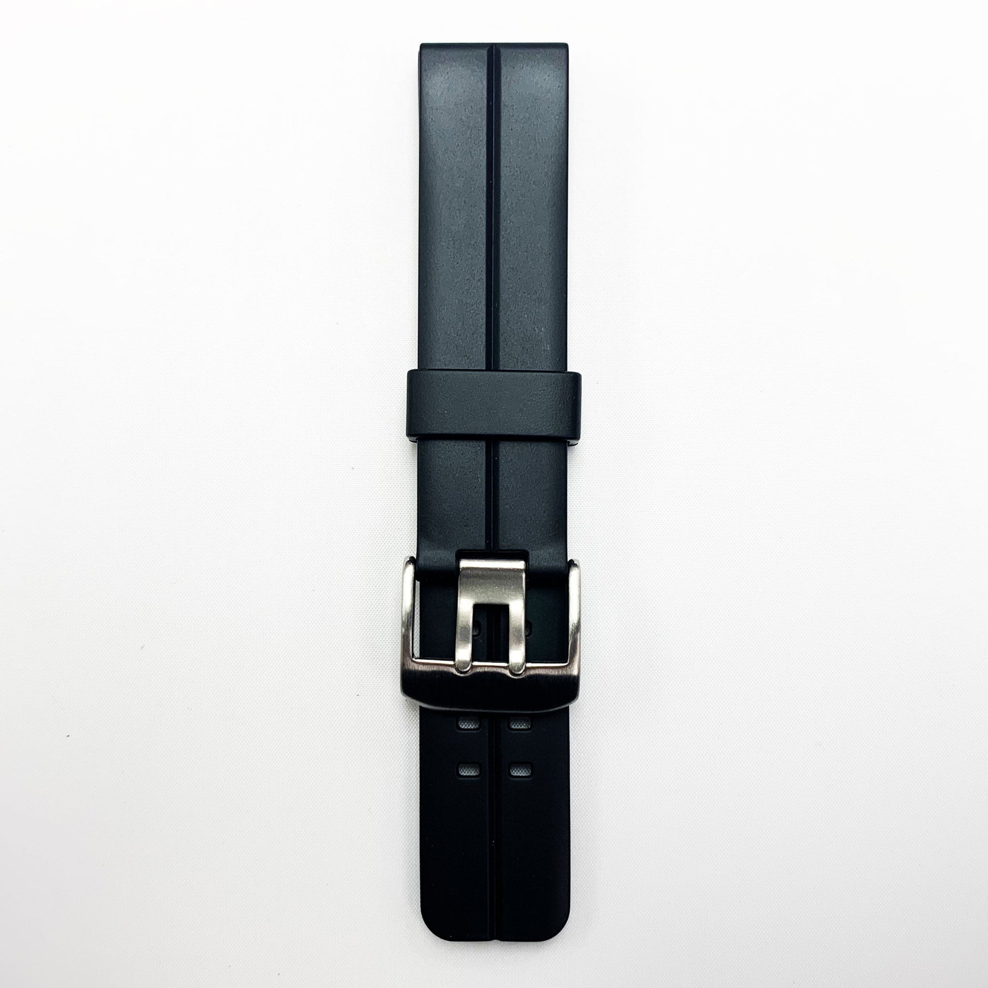 22 MM PVC Special Watch Band Black Color Quick Release Regular Size Watch Strap - Universal Jewelers & Watch Tools Inc.