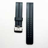 22 mm pvc special watch band black color quick release regular size watch strap 1