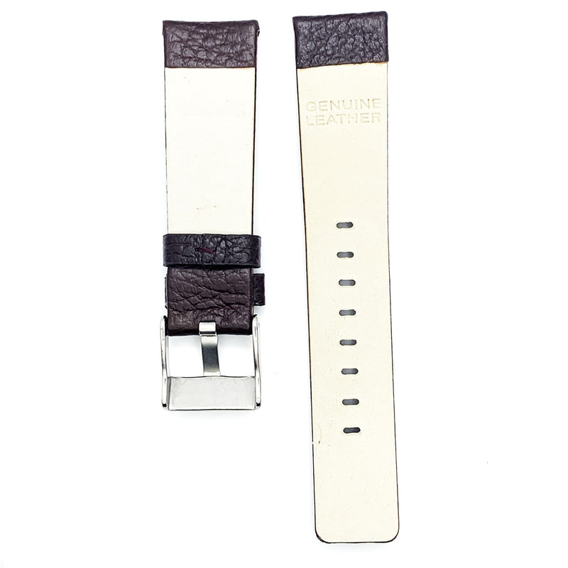 Load image into Gallery viewer, Genuine Leather Watch Band Fits Diesel Watches Black and Brown Watch Band 22 MM to 34 MM
