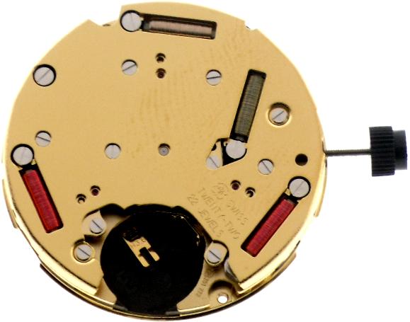 Load image into Gallery viewer, ETA Watch Movement 251.274 3EYE CHR DT4, inside, Swiss Made
