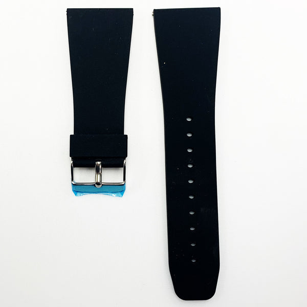 30 MM Silicone Special Watch Band Black Color Quick Release Regular Size Big Watch Strap