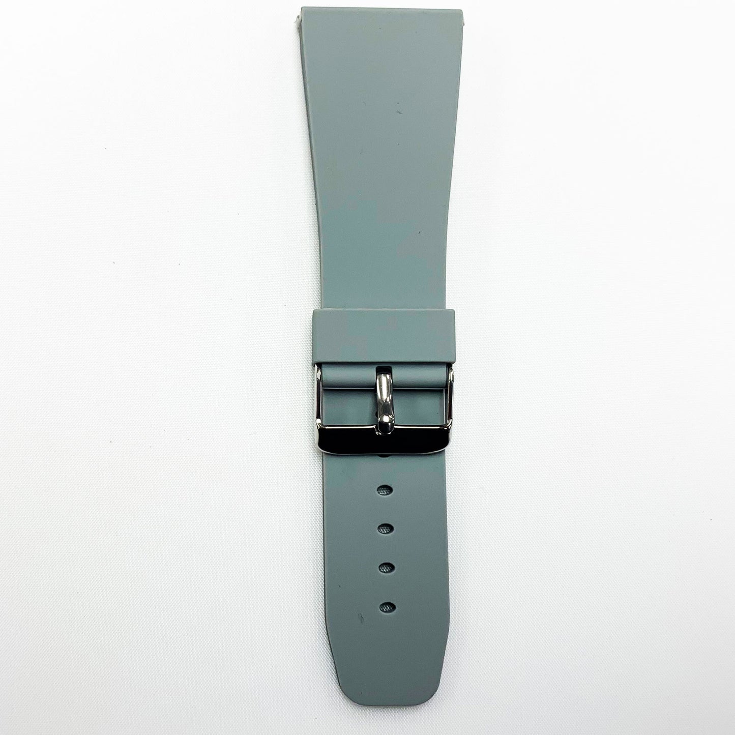 30 MM Silicone Special Watch Band Grey Color Quick Release Regular Size Big Watch Strap - Universal Jewelers & Watch Tools Inc.