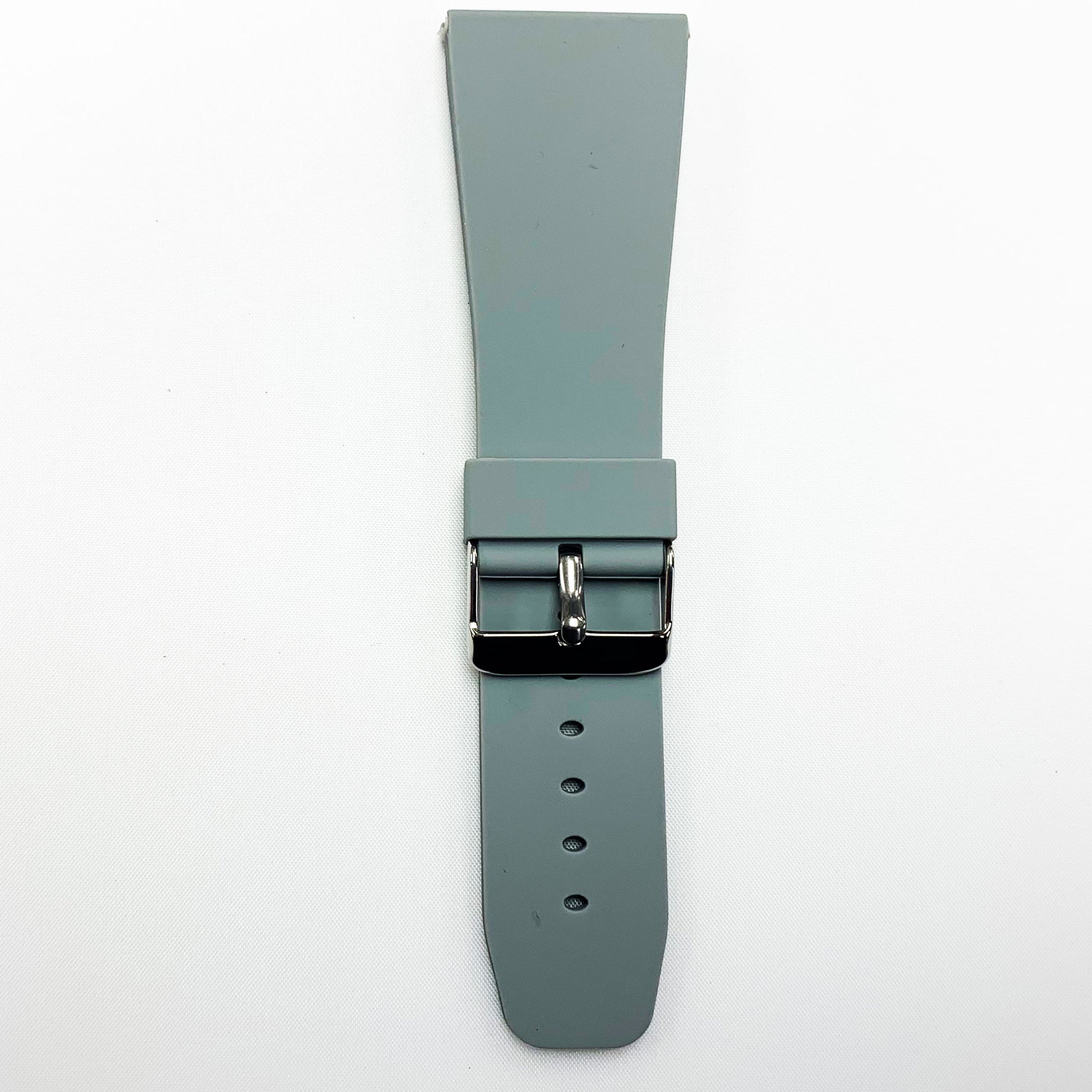 30 MM Silicone Special Watch Band Grey Color Quick Release Regular Size Big Watch Strap - Universal Jewelers & Watch Tools Inc.