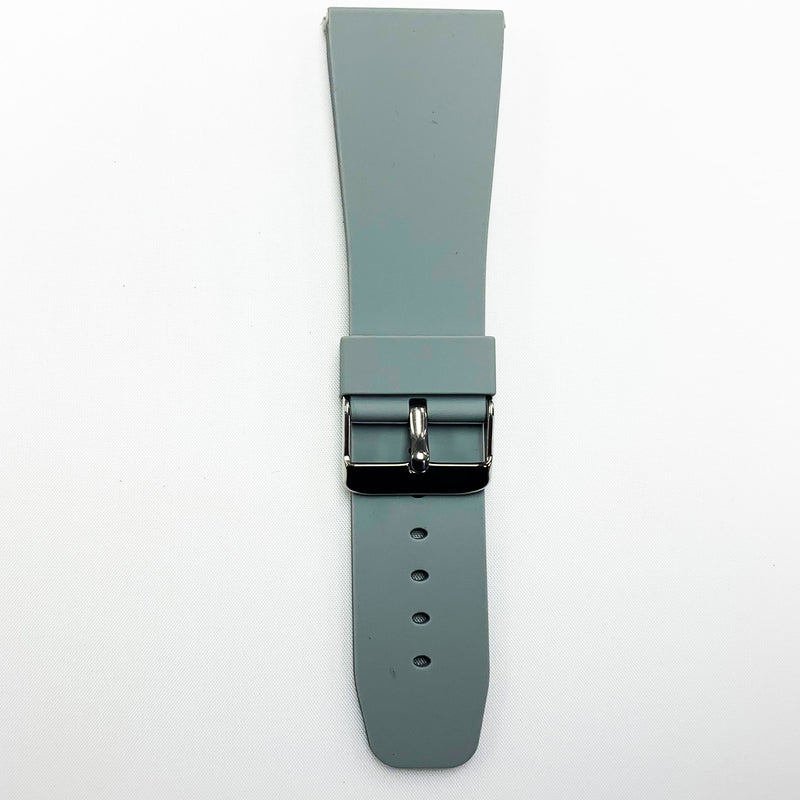 Load image into Gallery viewer, 30 MM Silicone Special Watch Band Grey Color Quick Release Regular Size Big Watch Strap
