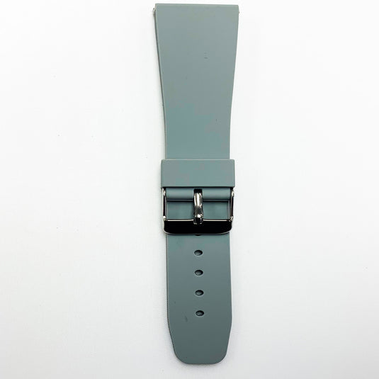 30 MM Silicone Special Watch Band Grey Color Quick Release Regular Size Big Watch Strap
