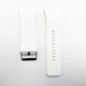 30 MM Silicone Special Watch Band White Color Quick Release Regular Size Big Watch Strap