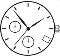 Ronda Watch Movement 5022D 3H 2EYE DT4