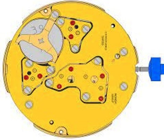 Ronda Watch Movement 5040F SMALL SECOND AT 3:00