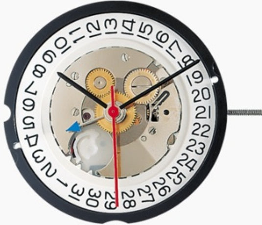 Ronda Watch Movement 515 24H date at 3:00 Position