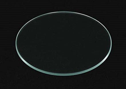 Watch Crystal Flat Round Mineral Glass Crystal 2.5mm Thick (33.0mm-40.9mm)