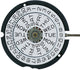 ETA Watch Movement 803.122 3H DY-DT3, Swiss Made