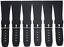 LOT OF 6pcs. Silicon Watch Bands Black 30mm Fit Big Sport Watches - Universal Jewelers & Watch Tools Inc. 