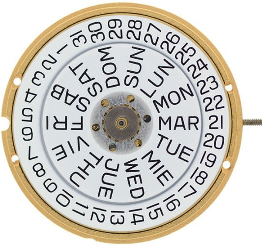 ETA Watch Movement 955.122 3H DY - DT3, Swiss Made - Universal Jewelers & Watch Tools Inc.