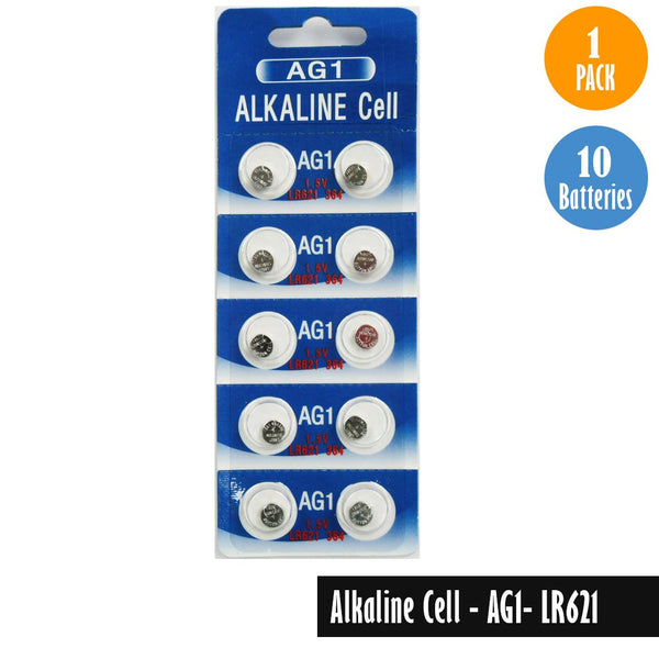 Alkaline Cell-AG1, LR621 Battery and Watch Parts, Available for bulk order