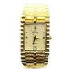 Coster 23Kt Gold Electroplated Men's Swiss Watch